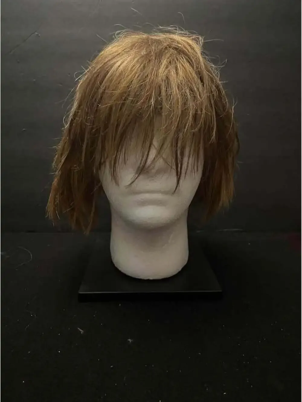 Short Layered Light Brown Wig